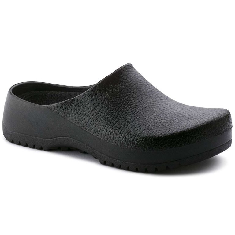 Black Birkenstock Super-Birki Polyurethane Women's Clogs | vZYhYLJKrGv