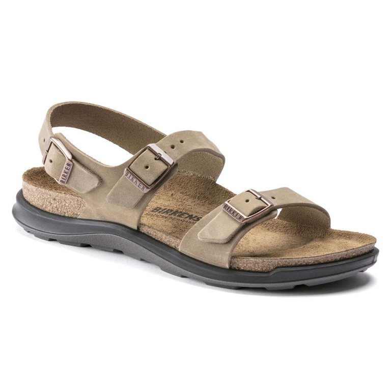 Brown Birkenstock Sonora Oiled Leather Women's Two Strap Sandals | yIL2g3JW8RJ