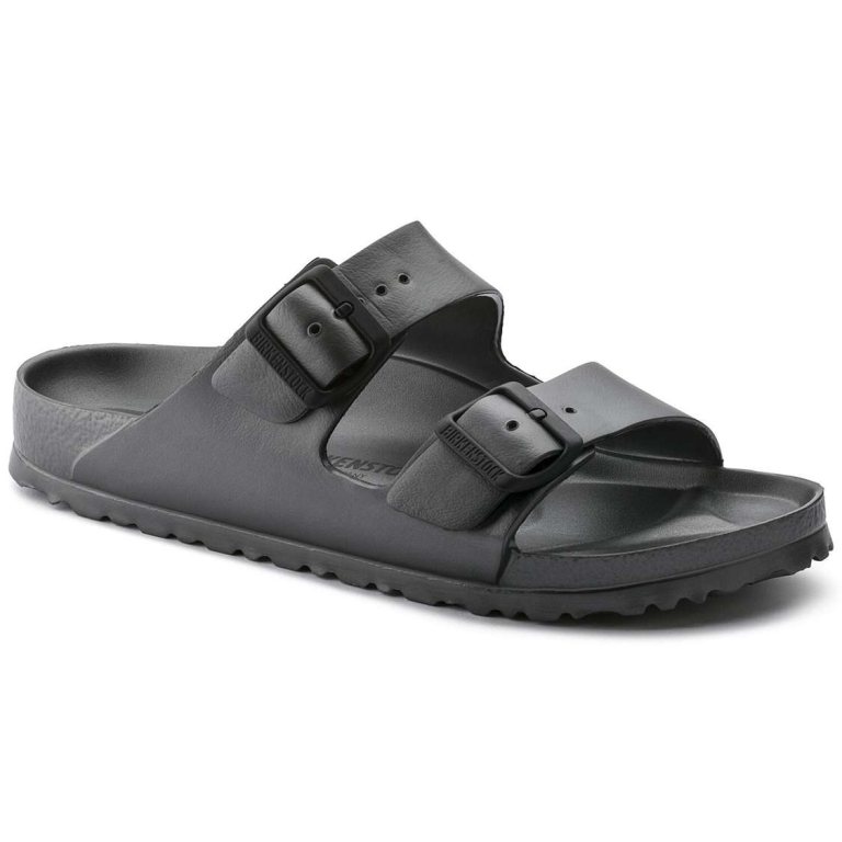 Dark Grey Birkenstock Arizona Essentials EVA Men's Water Friendly Sandals | GzEDlOqvxaI