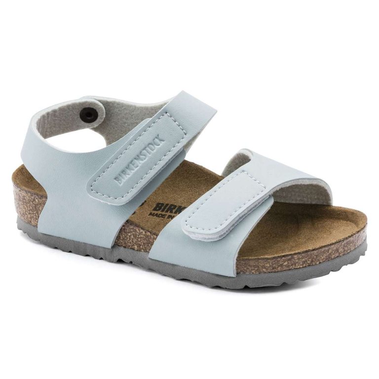 Grey Birkenstock Palu Birko-Flor Kids' Girls Sandals | SZes9UolqNS