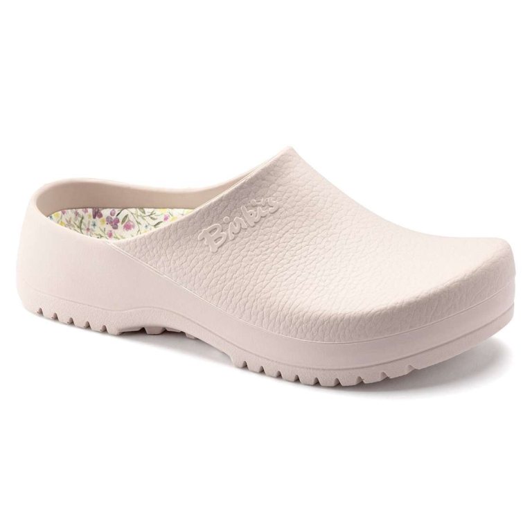 Light Rose Birkenstock Super-Birki Polyurethane Women's Clogs | mE8xTdVj3qj