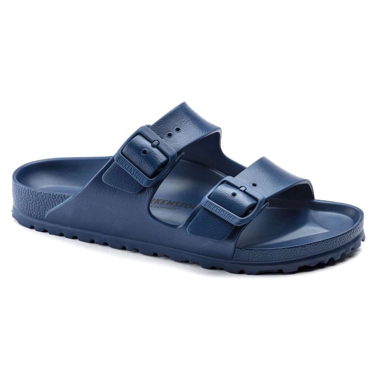 Navy Birkenstock Arizona Essentials EVA Men's Water Friendly Sandals | gRdgIyDy1eb