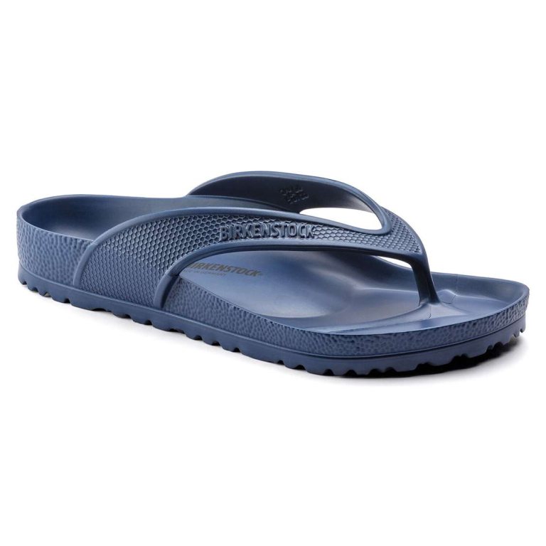 Navy Birkenstock Honolulu EVA EVA Men's Water Friendly Sandals | A7UGV6AJ1oA