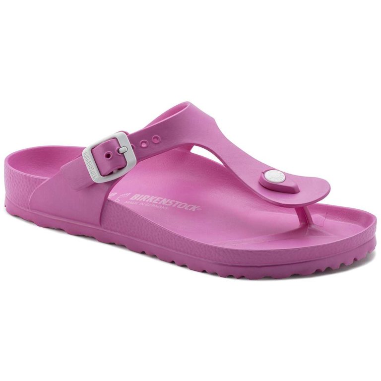 Pink Birkenstock Gizeh Essentials EVA Women's Water Friendly Sandals | QBZvNHE6UvO