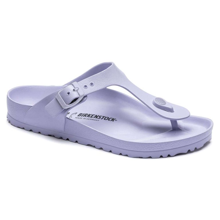 Purple Birkenstock Gizeh Essentials EVA Women's Water Friendly Sandals | 3LbWypFG8gd