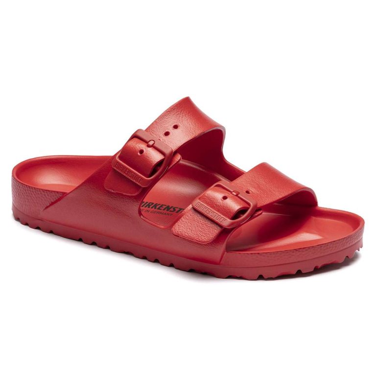 Red Birkenstock Arizona Essentials EVA Women's Water Friendly Sandals | JpCepOgZO7x