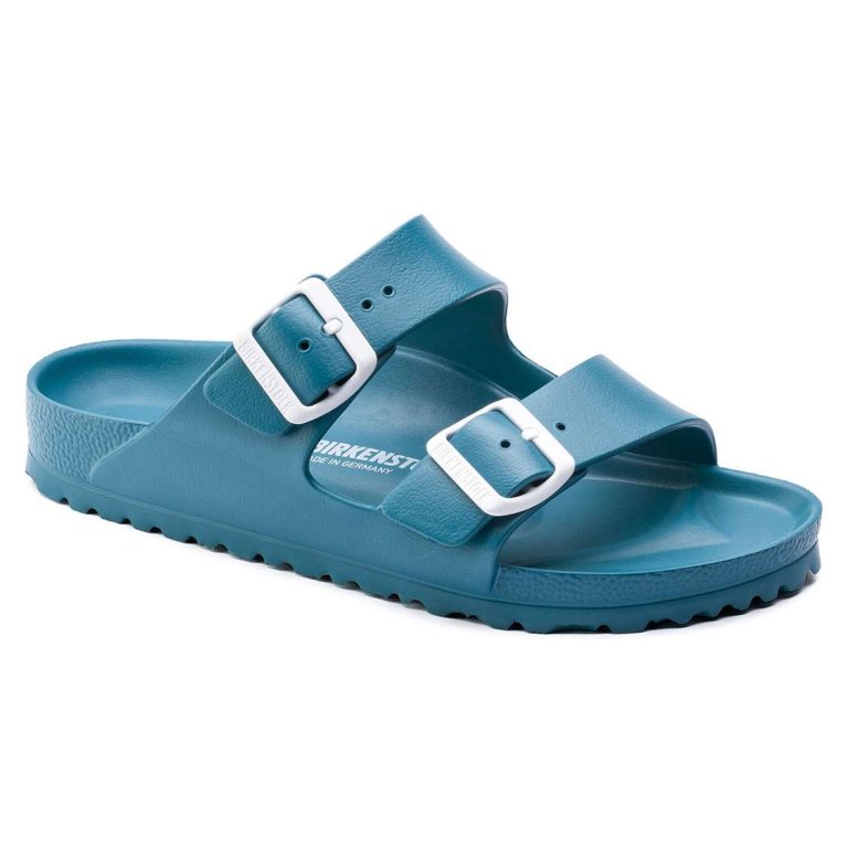 Turquoise Birkenstock Arizona Essentials EVA Women's Water Friendly Sandals | 8cyq9U2OGkX