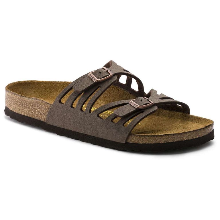 Yellow Birkenstock Granada Birkibuc Women's Two Strap Sandals | giZQ3jGlohK