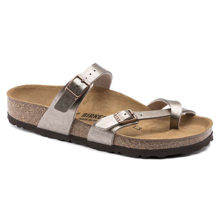 Yellow Birkenstock Mayari Birko-Flor Women's Two Strap Sandals | iE73v3jTy28