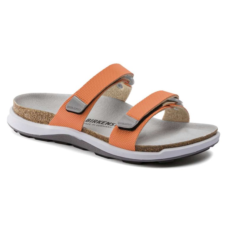 Yellow Birkenstock Sahara Birko-Flor Women's Two Strap Sandals | ZnTZuAmCE1g