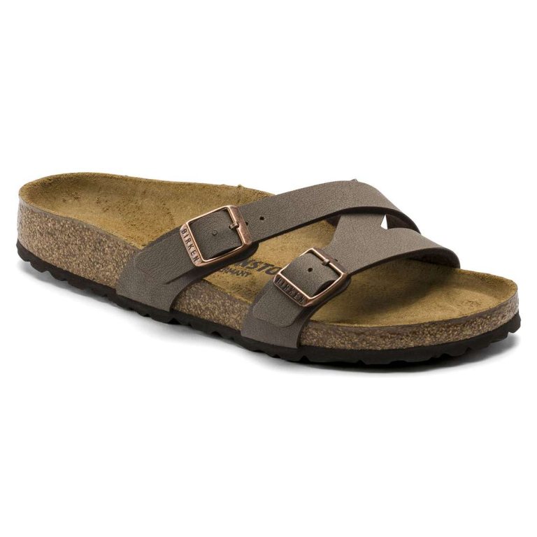 Yellow Birkenstock Yao Birkibuc Women's Multi Strap Sandals | hCAdBsO4cwa