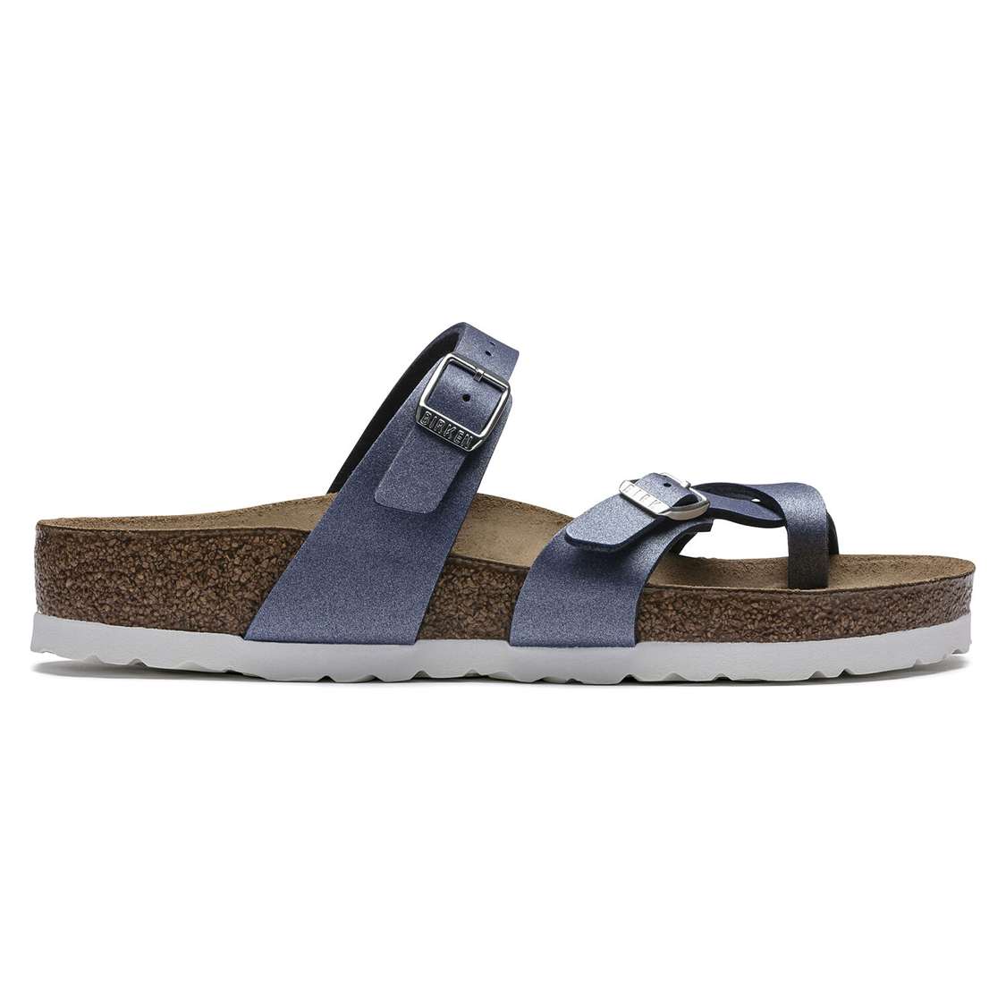 AZURE Blue Birkenstock Mayari Birko-Flor Women's Multi Strap Sandals | 2dMH49mEGLS