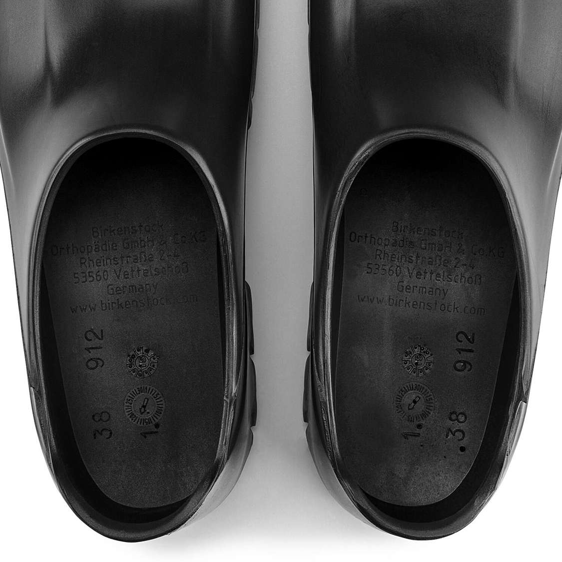 Black Birkenstock A 630 Polyurethane Men's Clogs | Qwm1wQIspO7