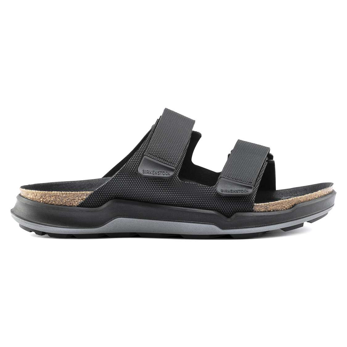 Black Birkenstock Atacama Birko-Flor Men's Two Strap Sandals | aSgOBlbIMhn