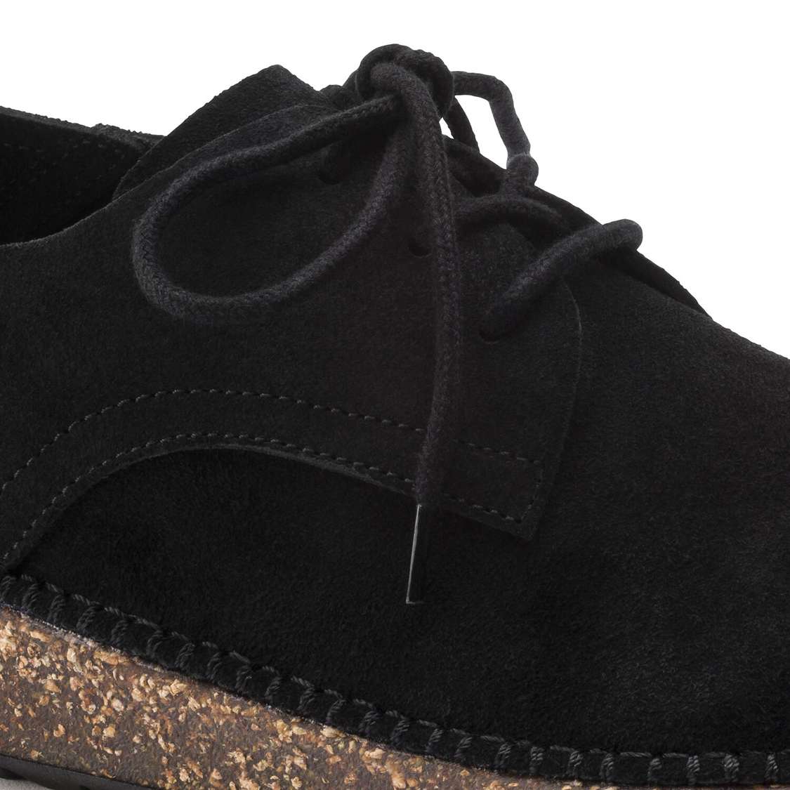 Black Birkenstock Gary Suede Leather Men's Low Shoes | BLkB2PjQhqE