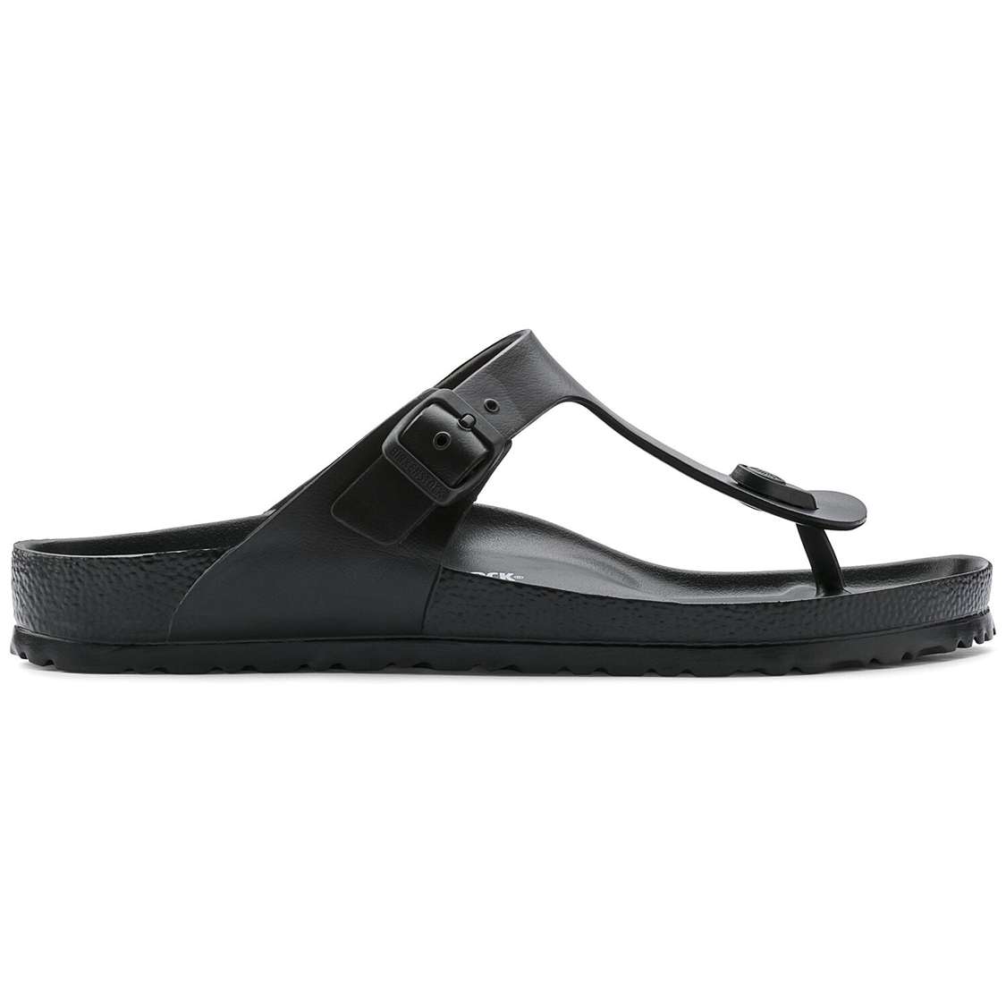 Black Birkenstock Gizeh Essentials EVA Men's Water Friendly Sandals | DKWtoZoHKMH