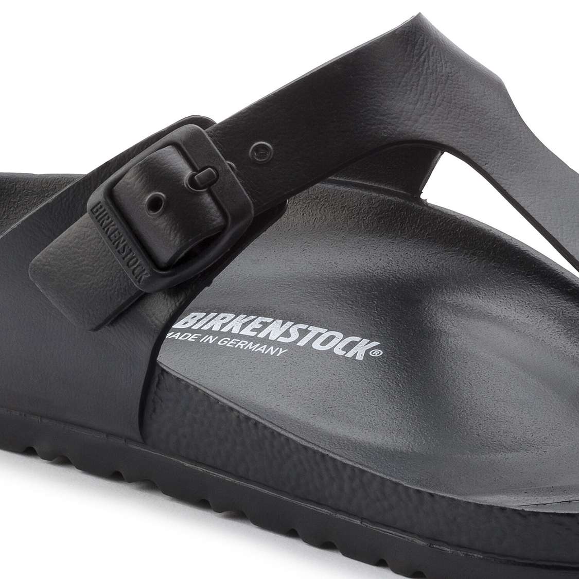 Black Birkenstock Gizeh Essentials EVA Women's Water Friendly Sandals | B9ulqtsCPkb