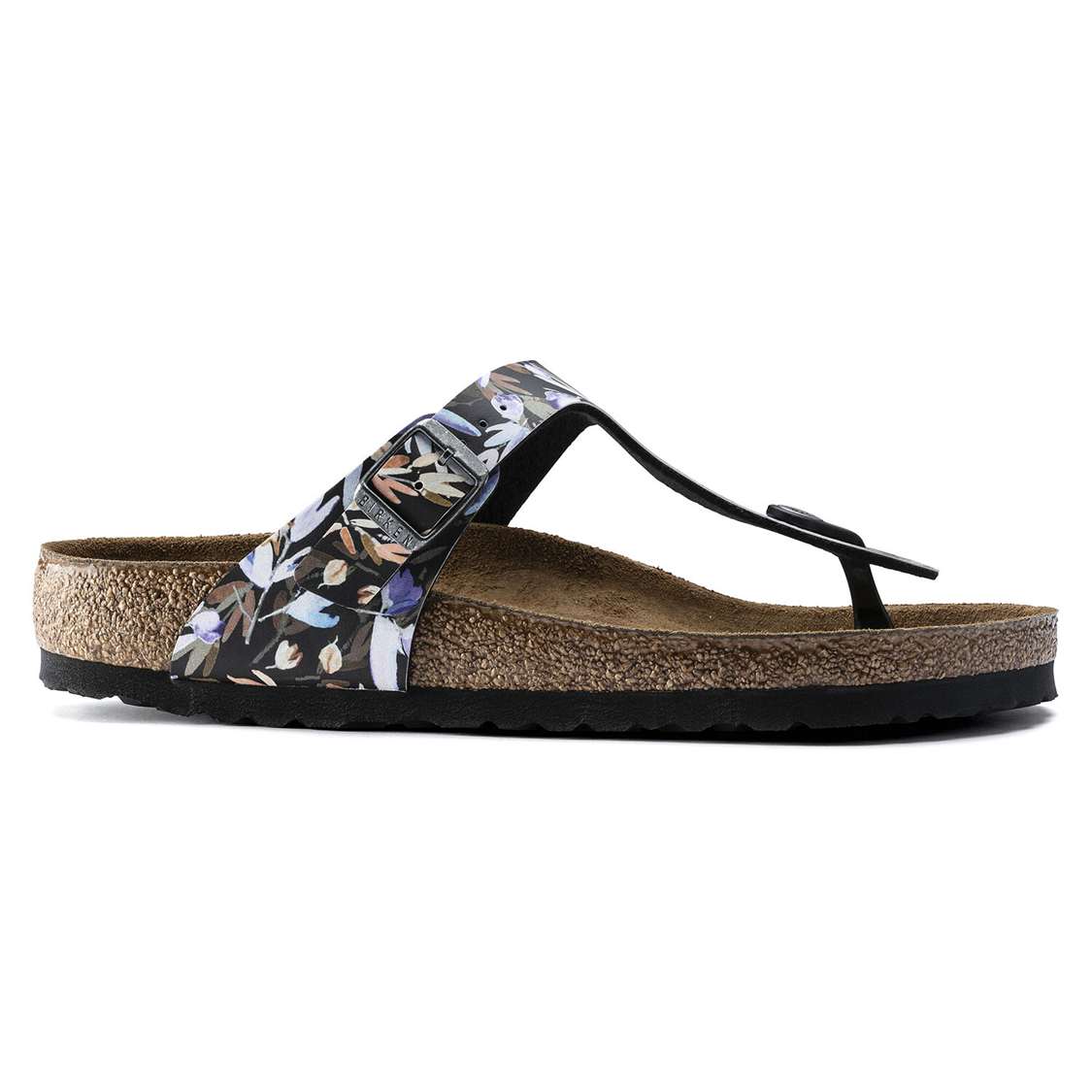 Black Birkenstock Gizeh Soft Footbed Birko-Flor Women's Thong | 5TDnLSBm4Z4