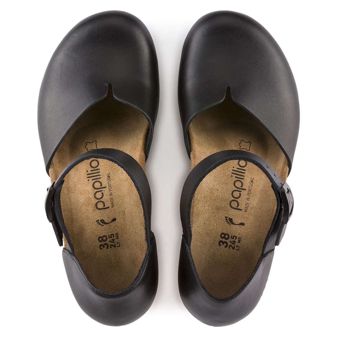 Black Birkenstock Mary Leather Women's Wedges Sandals | CteN3wSfgfY