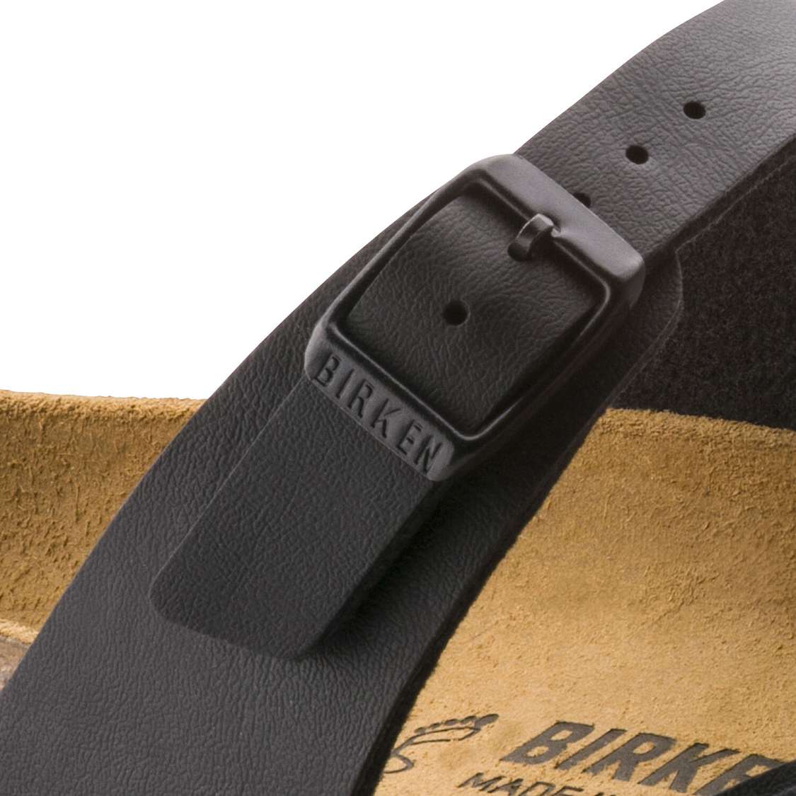 Black Birkenstock Mayari Birko-Flor Men's Thong | NHYWw8ESQyQ