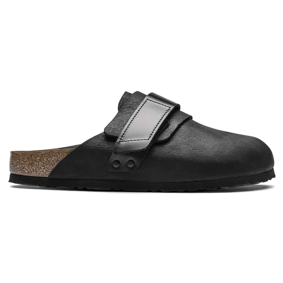 Black Birkenstock Nagoya Nubuck Leather Women's Clogs | 7Dbib8dnjIK