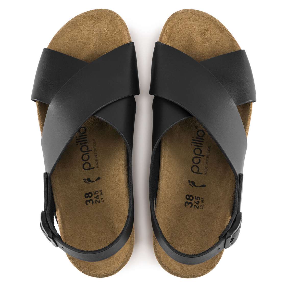 Black Birkenstock Samira Leather Women's Wedges Sandals | R5IitZMtnmv