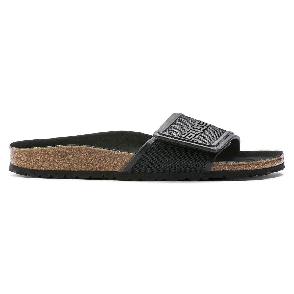 Black Birkenstock Tema Microfiber Women's One Strap Sandals | NYCB61TtaSW