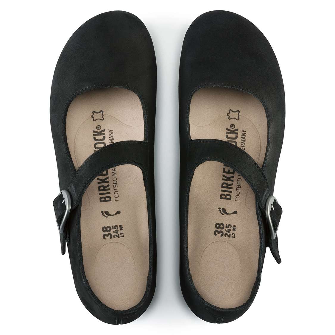 Black Birkenstock Tracy Nubuck Leather Women's Low Shoes | oCCMs8vvriK