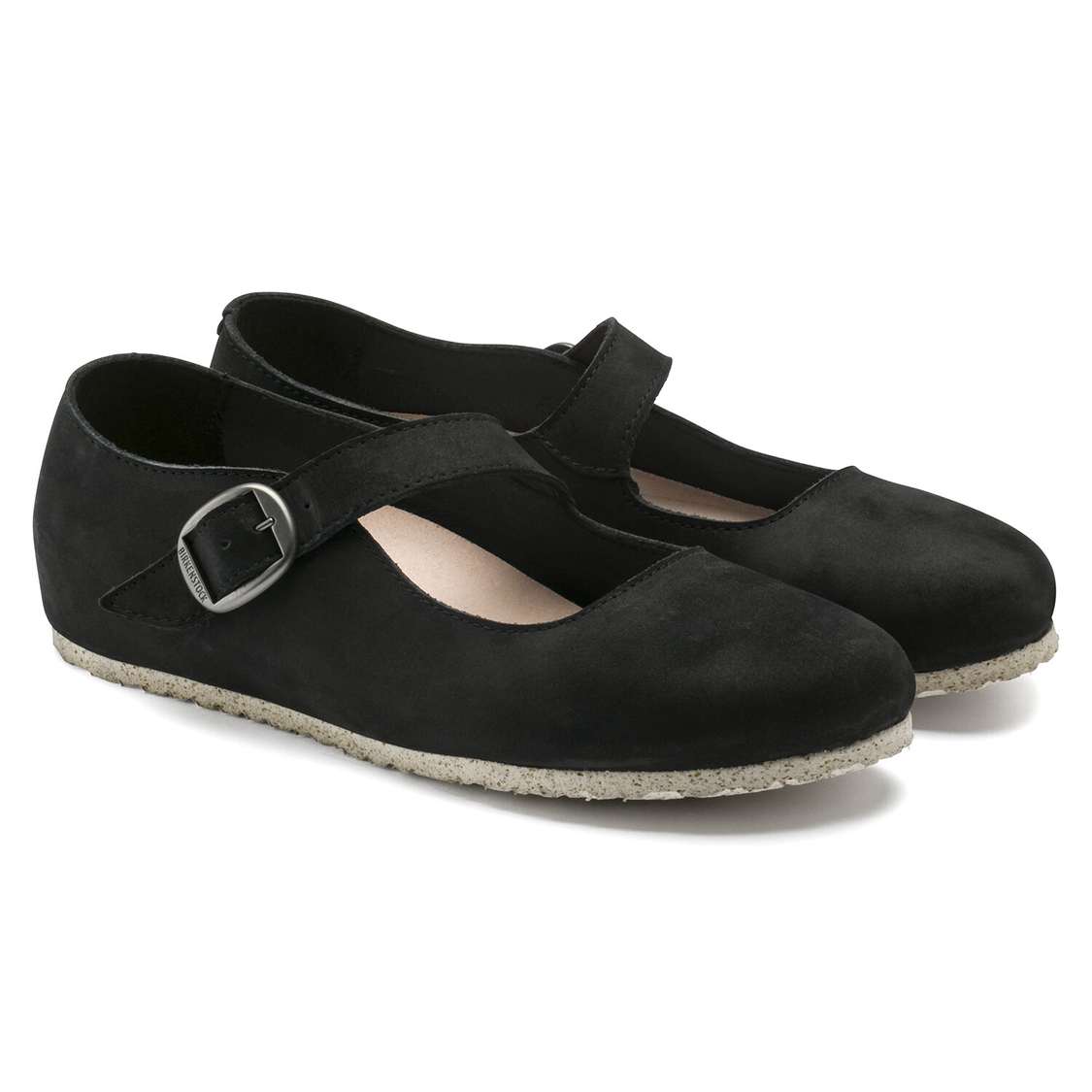 Black Birkenstock Tracy Nubuck Leather Women's Low Shoes | oCCMs8vvriK