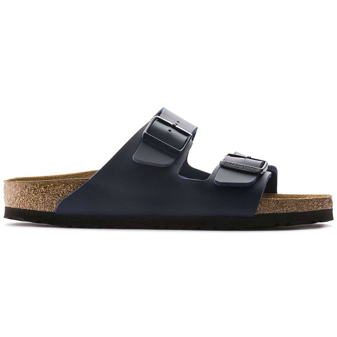 Blue Birkenstock Arizona Birko-Flor Men's Two Strap Sandals | 36YVAhWdhms