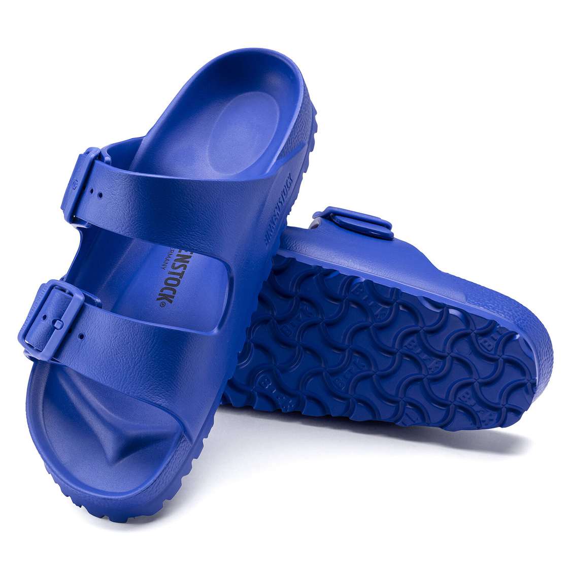 Blue Birkenstock Arizona Essentials EVA Men's Water Friendly Sandals | VDyVbr6NO8N