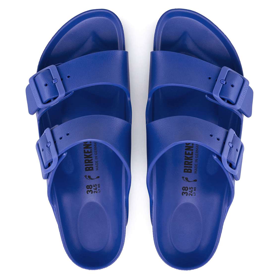 Blue Birkenstock Arizona Essentials EVA Men's Water Friendly Sandals | VDyVbr6NO8N