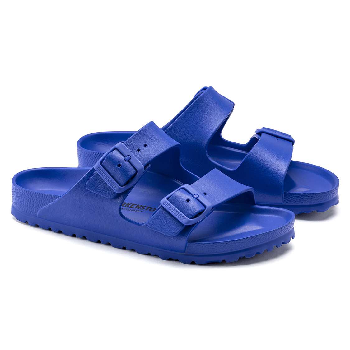 Blue Birkenstock Arizona Essentials EVA Men's Water Friendly Sandals | VDyVbr6NO8N