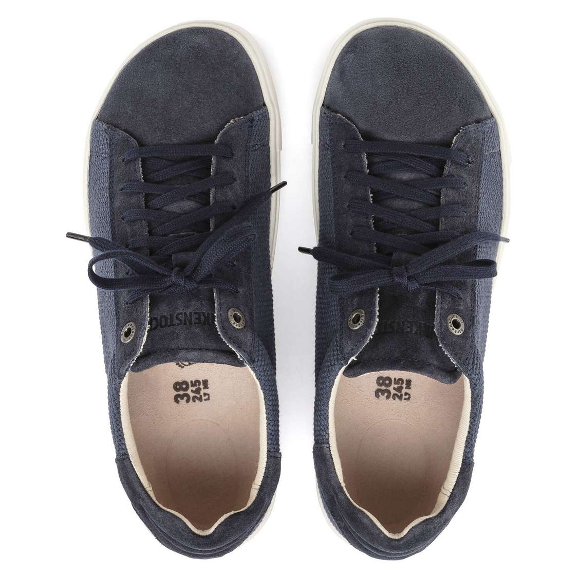 Blue Birkenstock Bend Canvas/Suede Men's Lace Up Shoes | OsQygbTMHH9