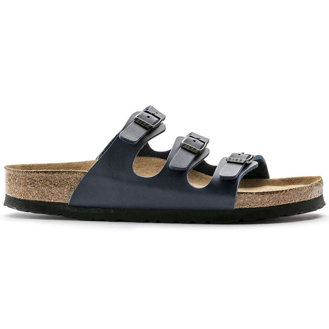 Blue Birkenstock Florida Soft Footbed Birko-Flor Women's Multi Strap Sandals | rIzjLxGSmbi