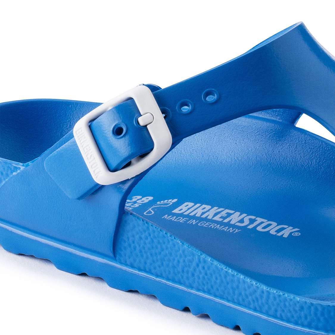 Blue Birkenstock Gizeh Essentials EVA Men's Water Friendly Sandals | KwBGTiGr4Wy