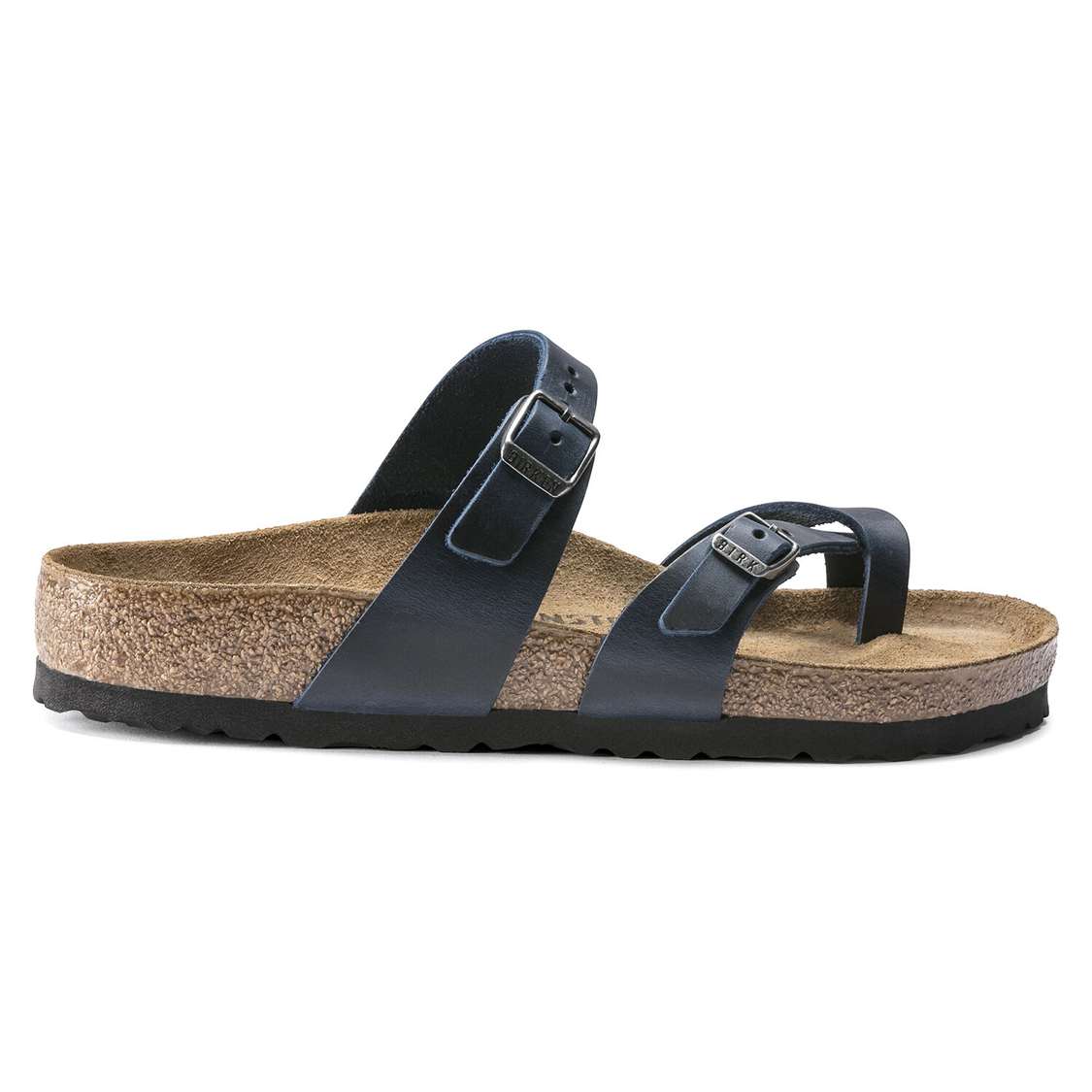 Blue Birkenstock Mayari Oiled Leather Women's Multi Strap Sandals | 1WJnRqTpAan