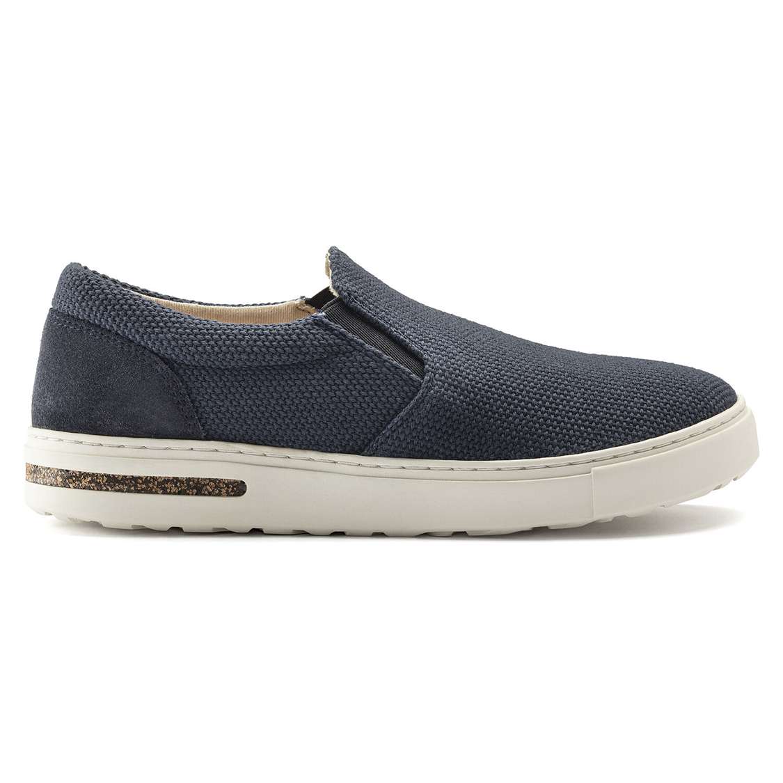 Blue Birkenstock Oswego Canvas/Suede Men's Low Shoes | YplqvtKlatN