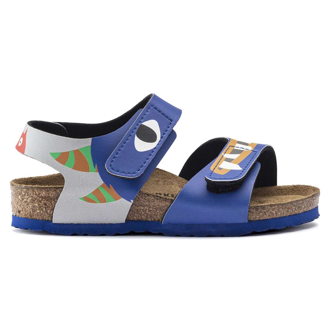 Blue Birkenstock Palu Birko-Flor Kids' Boys Sandals | KVmko83VxhN