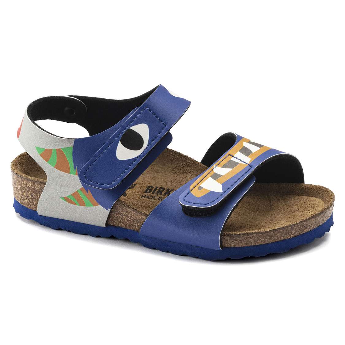 Blue Birkenstock Palu Birko-Flor Kids\' Boys Sandals | KVmko83VxhN