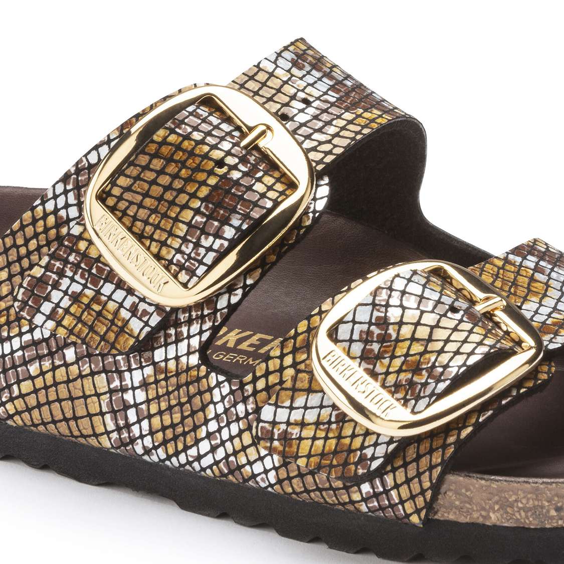 Brown Birkenstock Arizona Big Buckle Microfiber Women's Two Strap Sandals | QvTT6ifcZ9B