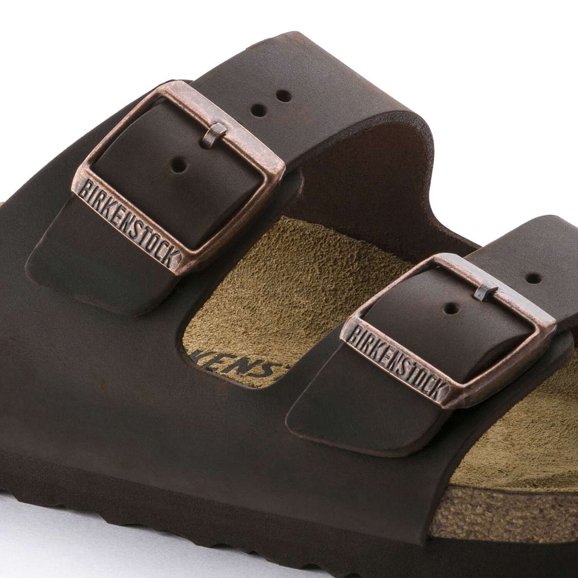 Brown Birkenstock Arizona Oiled Leather Men's Two Strap Sandals | qyjCvxvZJFu