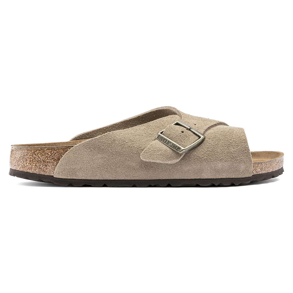 Brown Birkenstock Arosa Soft Footbed Suede Leather Women's Two Strap Sandals | 4YKEeedYtHs