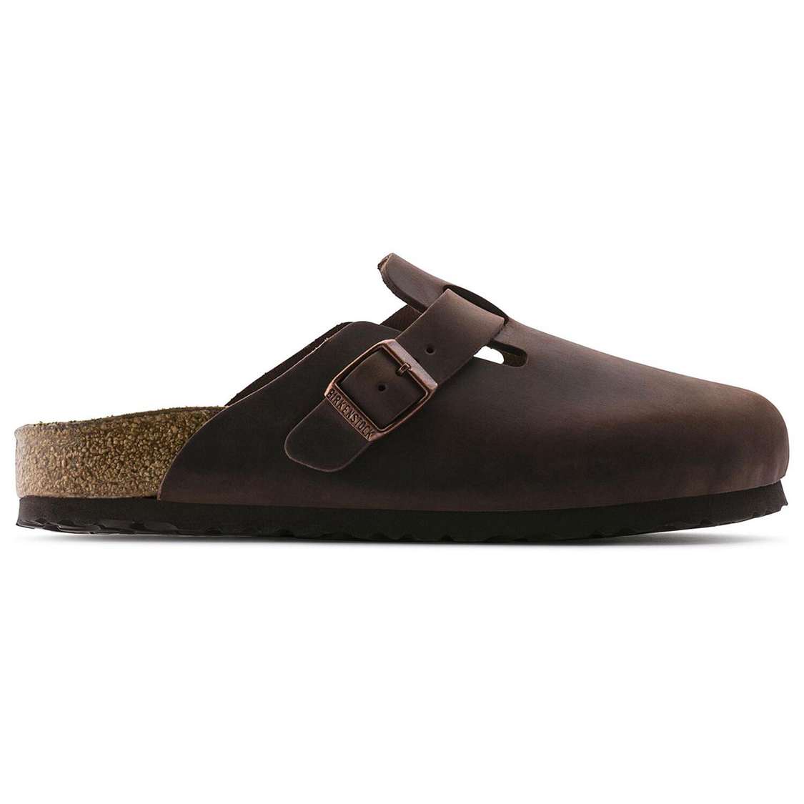 Brown Birkenstock Boston Soft Footbed Oiled Leather Women's Clogs | 336ofzRPnzK