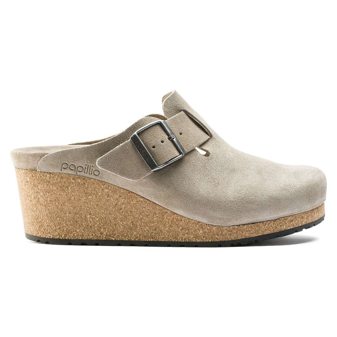 Brown Birkenstock Fanny Suede Leather Women's Wedges Sandals | PfnsQC4LPju