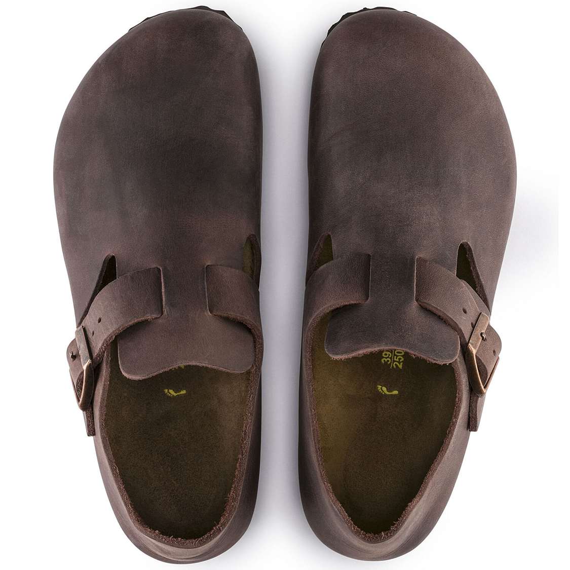 Brown Birkenstock London Oiled Leather Men's Low Shoes | vmk2oPRH2MM