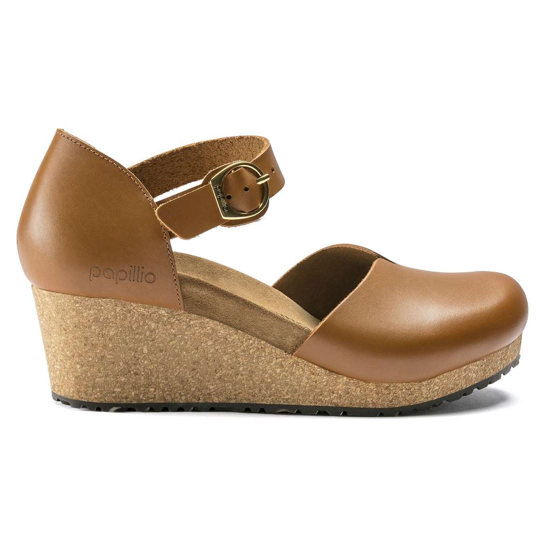 Brown Birkenstock Mary Leather Women's Wedges Sandals | MN8frStftqa