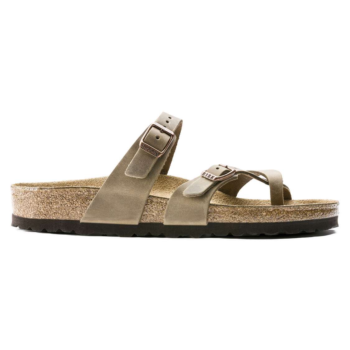 Brown Birkenstock Mayari Oiled Leather Women's Multi Strap Sandals | HQCpbG5cpT9