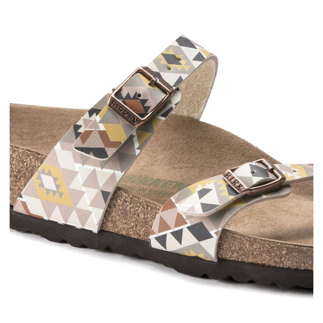 Brown Birkenstock Mayari Vegan Birko-Flor Women's Two Strap Sandals | jpsr8YaXiFC