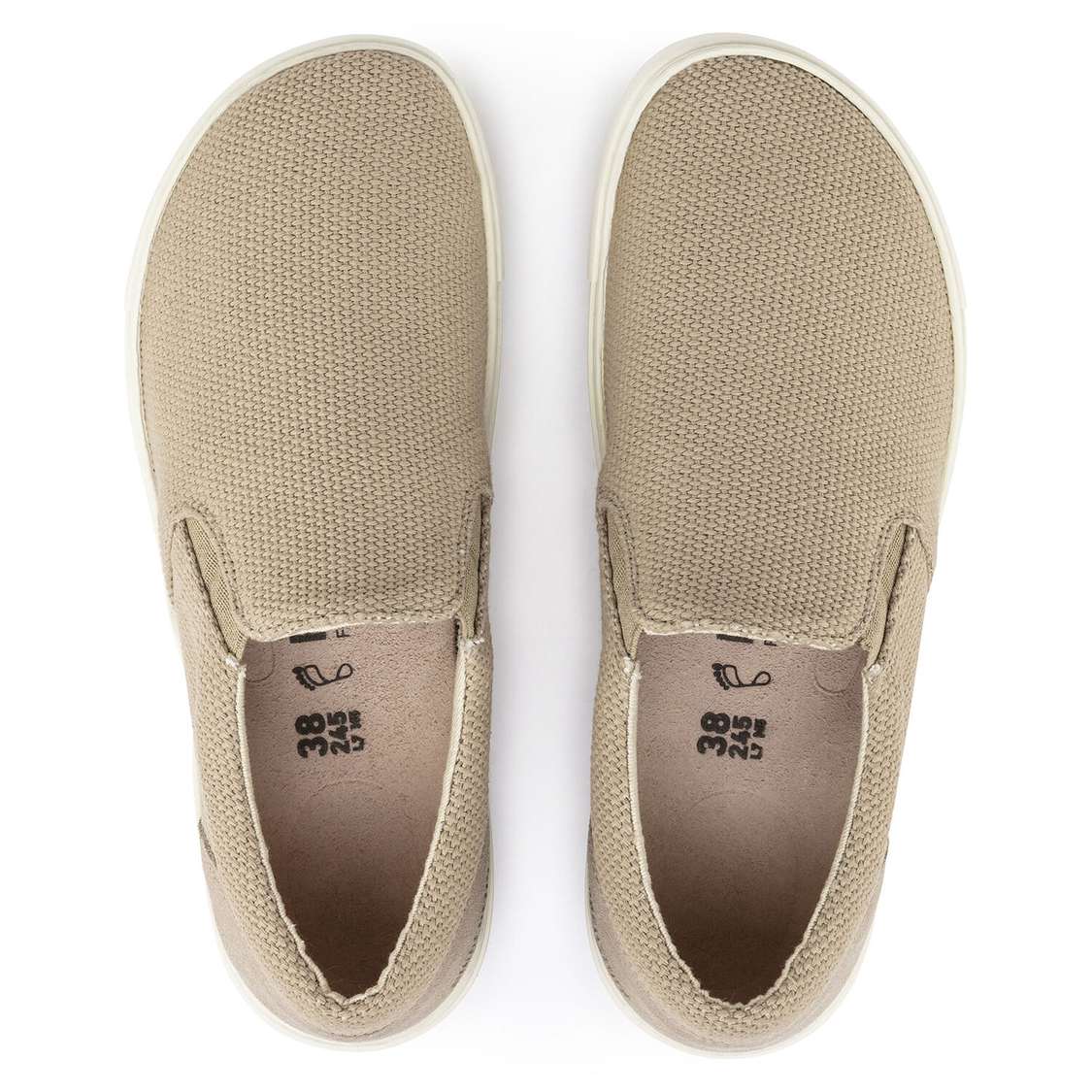 Brown Birkenstock Oswego Canvas/Suede Men's Low Shoes | lGfYhmxDajS